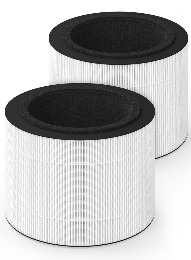 FMDZFL 2 Pack BAPF160 Replacement Filter K for Bionaire BAP9360W / BAP9260W Air Purifiers, 3-in-1 Filtration System with Activated Carbon - Image 1