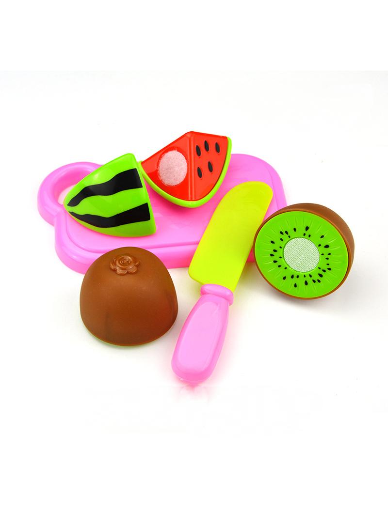 Loquat 4 Pcs Creative Kitchen Pretend Play Toy Set With Non-toxic Material for Kids