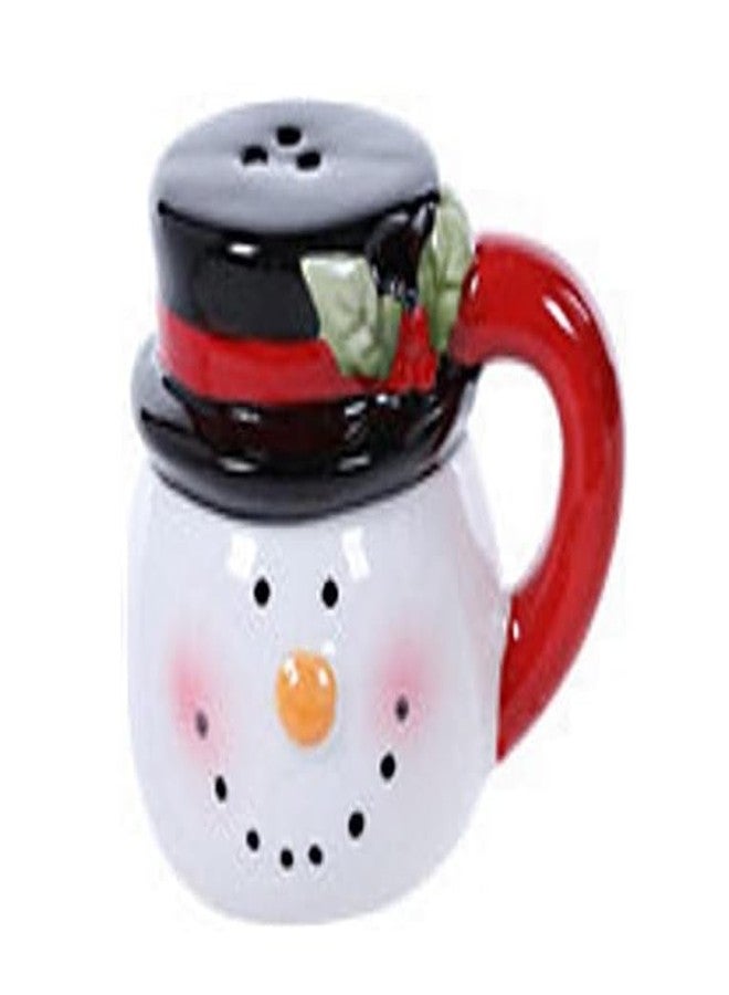 The Bridge Collection Snowman Mug Salt & Pepper Shaker Set - Image 5