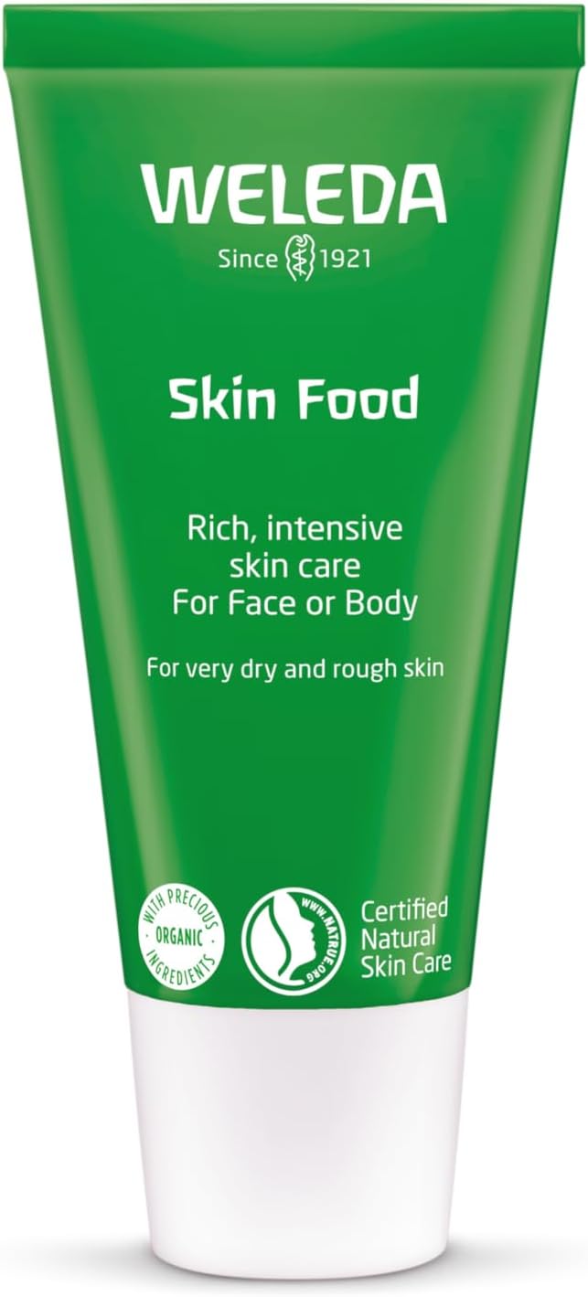 Weleda Skin Food Dry Skin Moisturiser Moisturising Cream Primer Face Body For Men Women Multiple Uses 100 Certified Natural Organic 75ml - Image 1