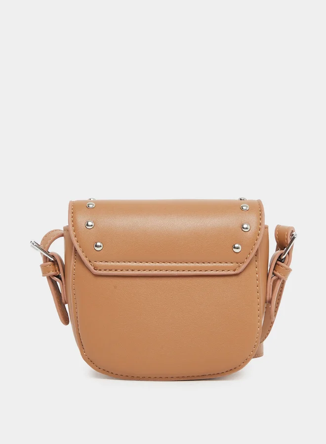 ستايلي Styli Studded Shoulder Bag