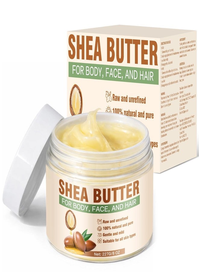 Yeardera Shea Butter Raw Organic, 100% Pure & Natural Unrefined Shea Butter for Skin and Hair, Rich in Vitamins A, E & F, Deep Moisturizing Body & Hand Cream, 7.8 oz - Image 1