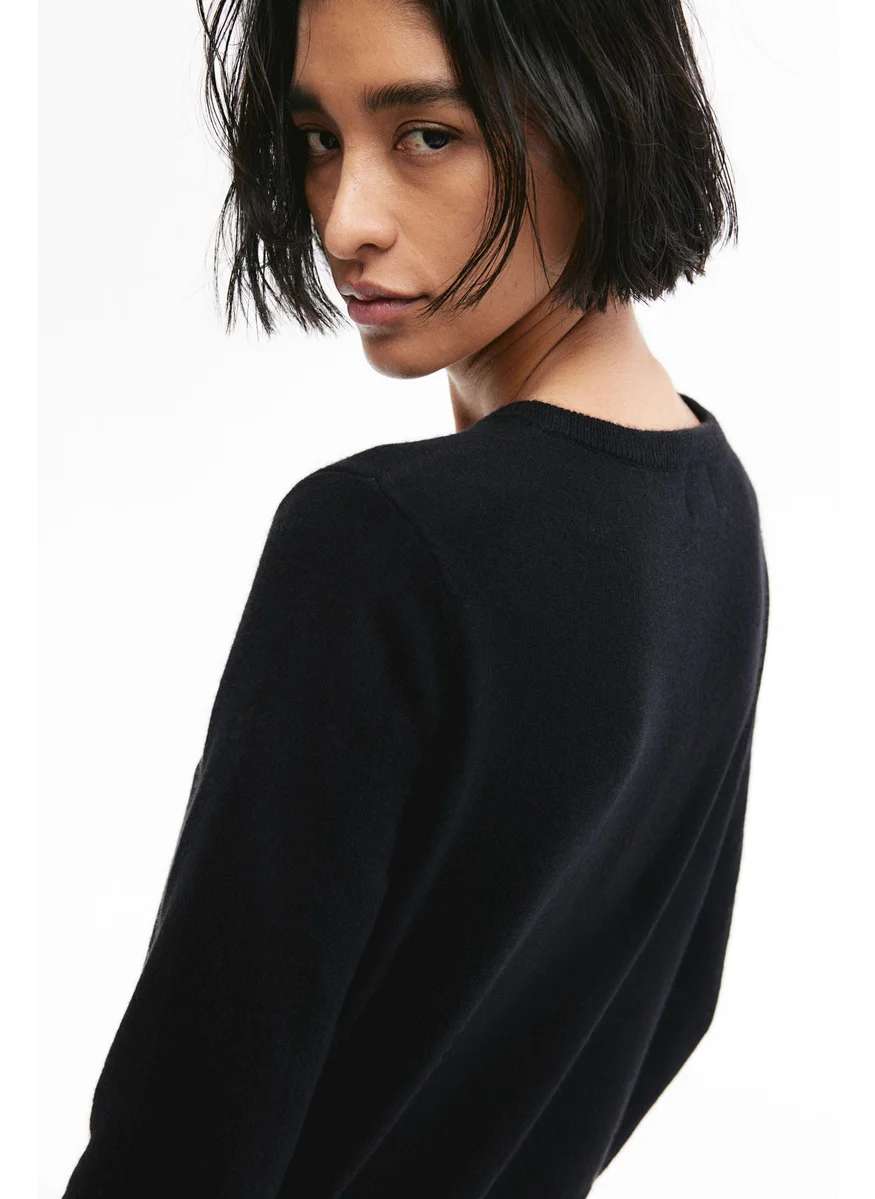 اتش اند ام Fine-Knit Cashmere Cardigan