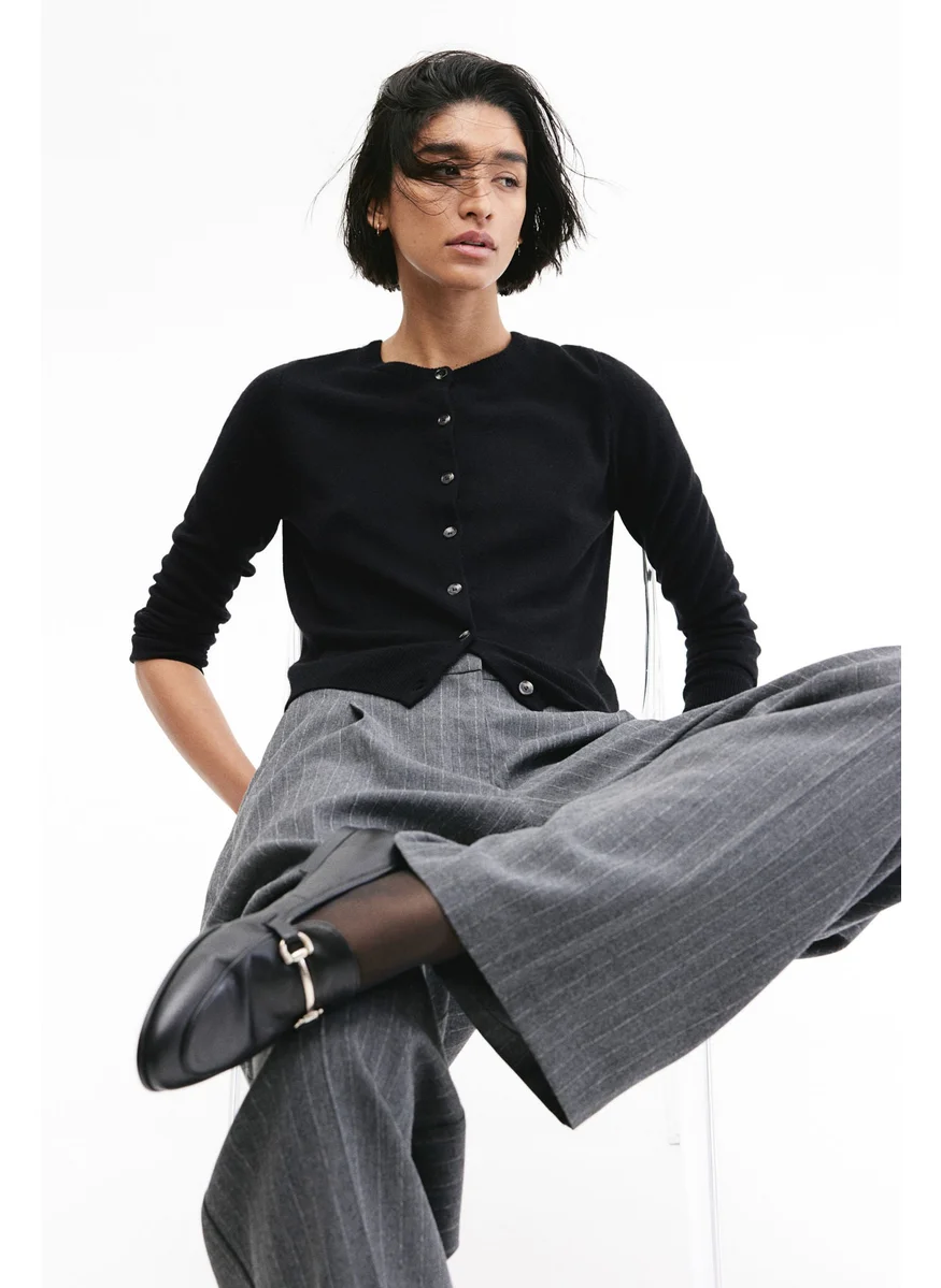 اتش اند ام Fine-Knit Cashmere Cardigan