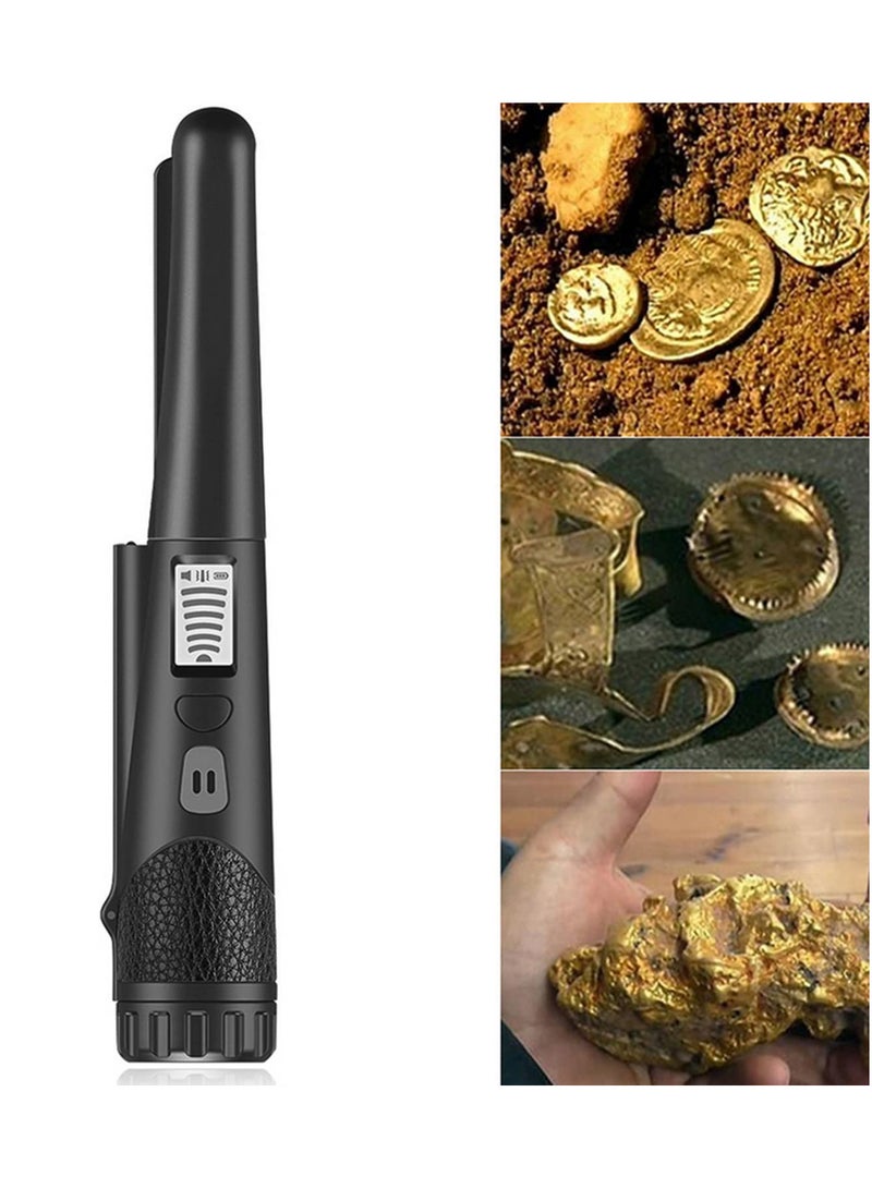 Handheld Metal Detector Positioning Rod Detector Pinpointing Pinpointer Pin Pointer Waterproof Detector Tester Professional Gold Digging Treasure Hunting Jewelry Finding Outdoor Adventure