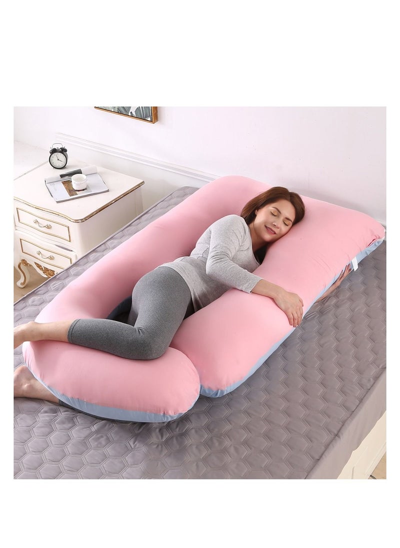 molody U shape carry pillow to support whole body, back, hips, legs and abdomen suitable for pregnant women  - Image 1