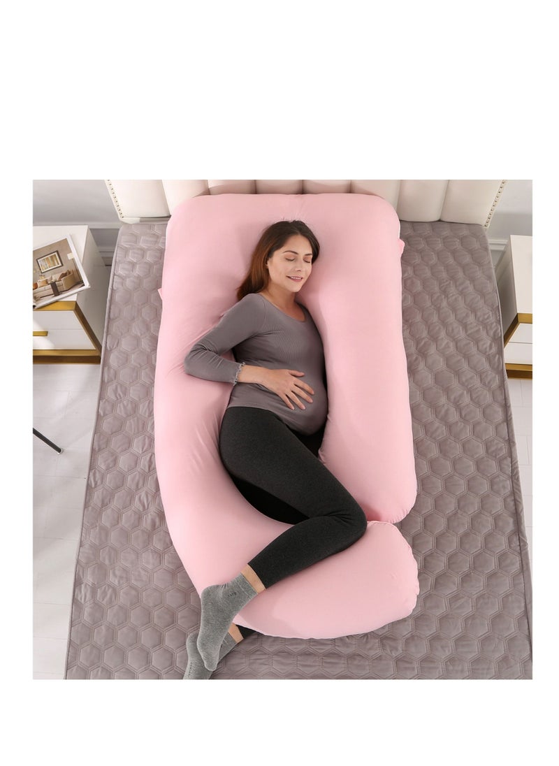 molody U shape carry pillow to support whole body, back, hips, legs and abdomen suitable for pregnant women  - Image 2