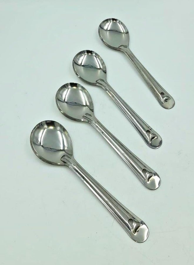 SHLINCO Stainless Steel Serving Spoon, Set of 4 Piece| 23CM - Length| Stainless Steel Serving Spoon Set (Pack of 4) - Image 1