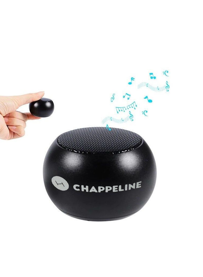 CHAPPELINE Mini Wireless Bluetooth Speakers BL3 High Quality Sound Rechargable Black - Image 4