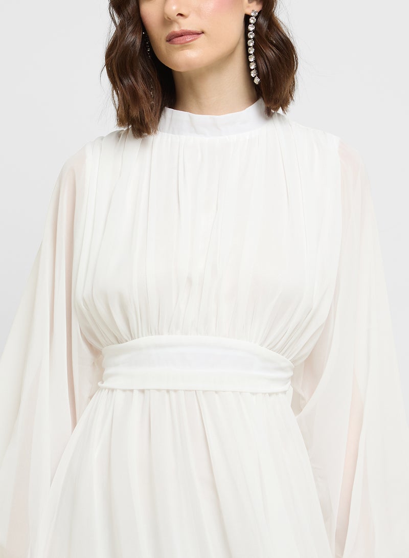 ايلا فستان شيفون بتصميم - - Image 3