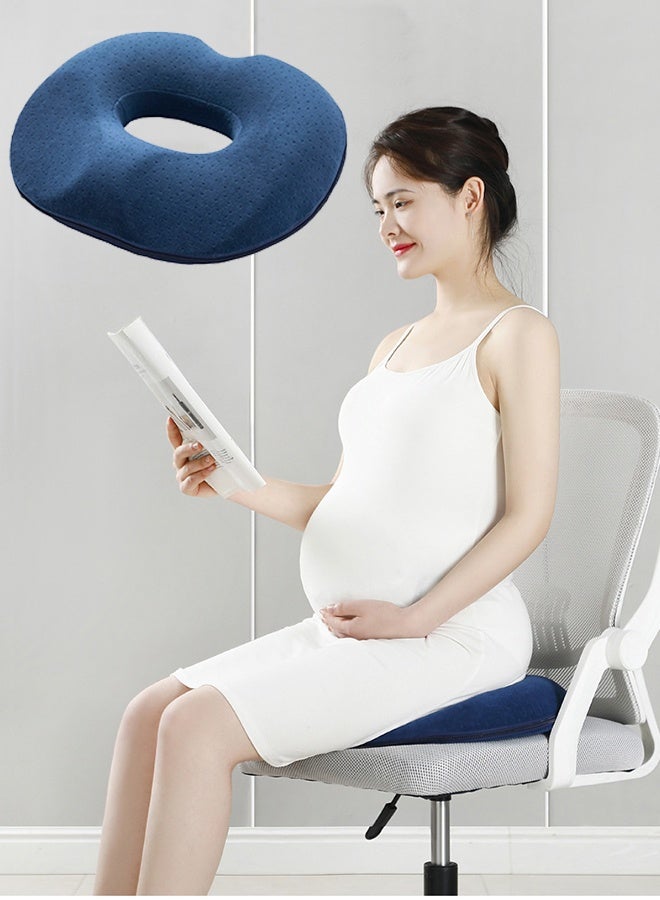 Donut Pillow, Hemorrhoid Pillow for Sitting, Donut Pillow for Tailbone Pain Relief Cushion, Two Humps Hip Comfortable Design, Doughnut Pillow, Butt Pillows for Postpartum Pregnancy - Image 1