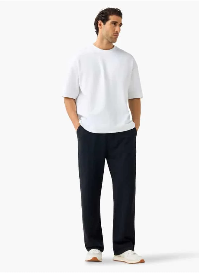ADOT by Splash Pocket Detail Track Pants with Drawstring Closure