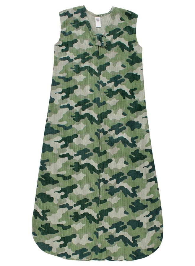 Hudson Baby Unisex Baby Thermal Sleeveless Sleeping Bag 2pk, Sage Dinosaur, 6-12 Months - Image 4