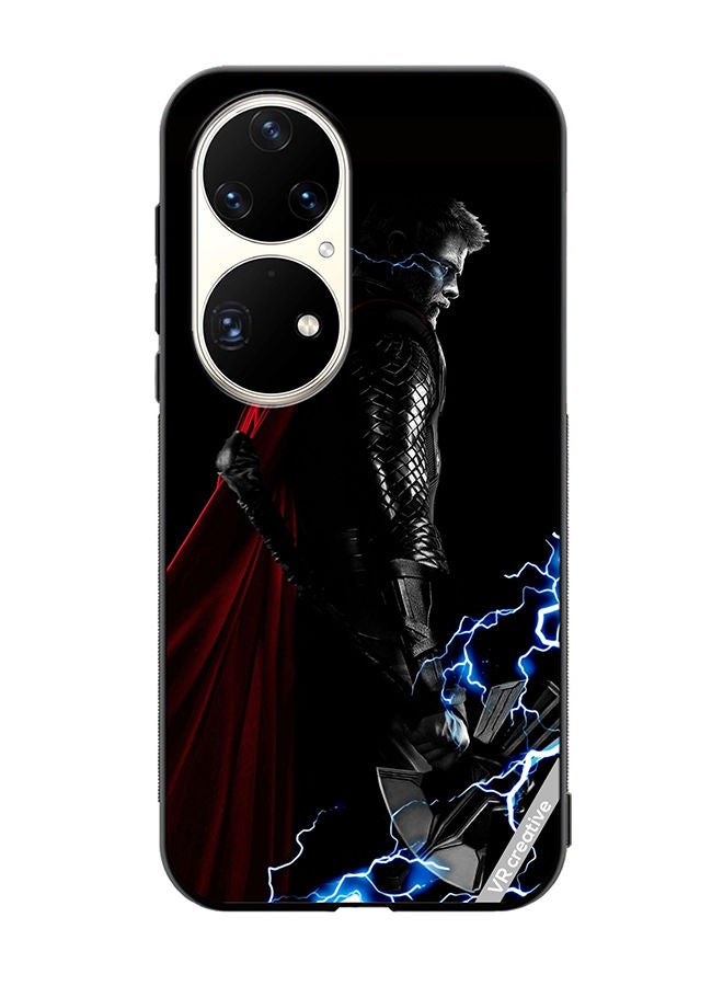 VR CREATIVE Protective Case Cover For Huawei P50 Pro Thor Design Multicolour - Image 1