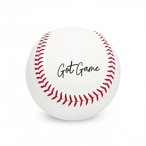 Got Game Soft Hand Stitched Indoor/Outdoor Baseball - Realistic Safety Practice Ball - Baseball Gift, Thowing, Fielding Practice (1) - Image 3