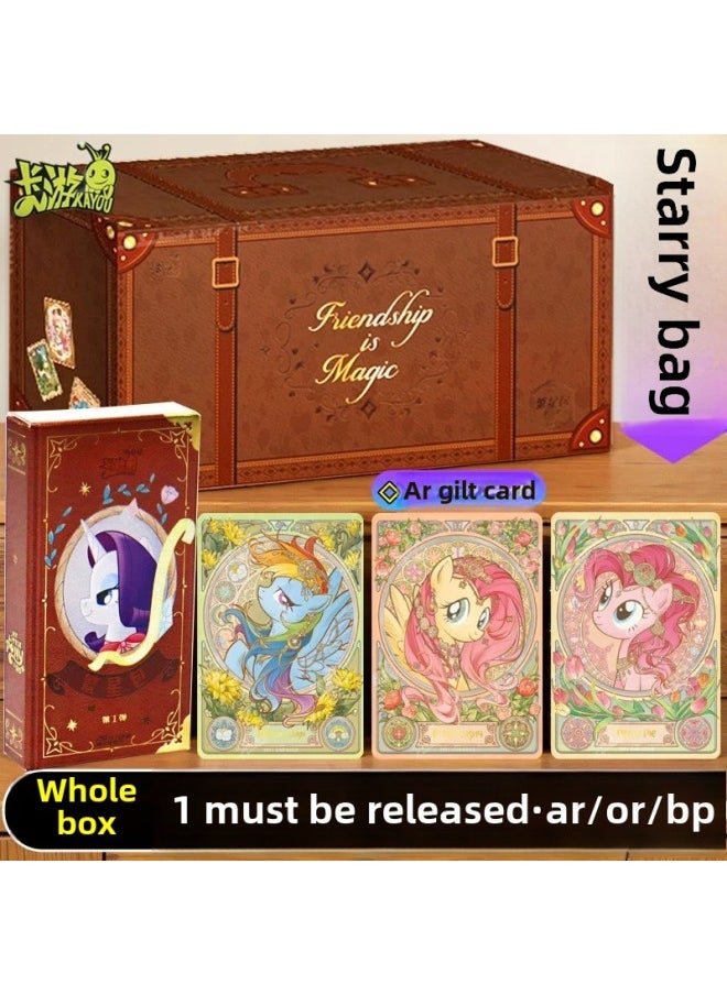 Card Tour Pony Card Huiyue Pack 6 Play A Whole Box Of Card Rainbow Fun Shadow 3 Play 1 2 Genuine Card Book Around-Color:The Latest Version Of The Version Comes In A Box Of 16 Small Boxes (retail 20 Yuan Package)  - Image 5