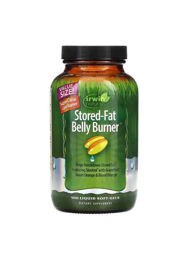Irwin Naturals StoredFat Belly Burner 100 Liquid SoftGels  - Image 1