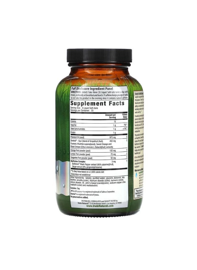 Irwin Naturals StoredFat Belly Burner 100 Liquid SoftGels  - Image 2
