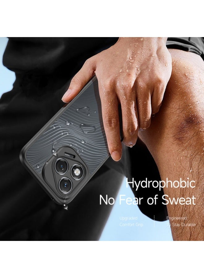 Dux Ducis Aimo Series honor 400 Lite for  TPU+PC Matte Drop-Proof Phone Cover -Black - Image 2