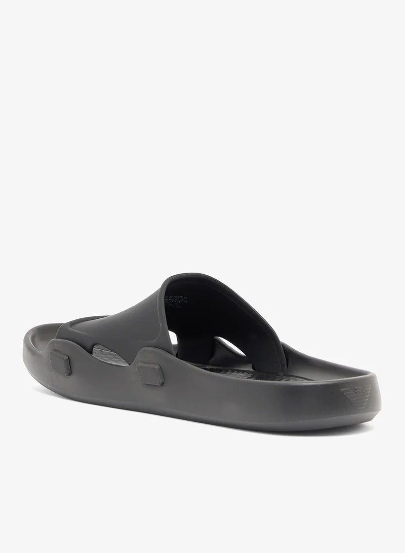 EMPORIO ARMANI Logo Beachwear Slide