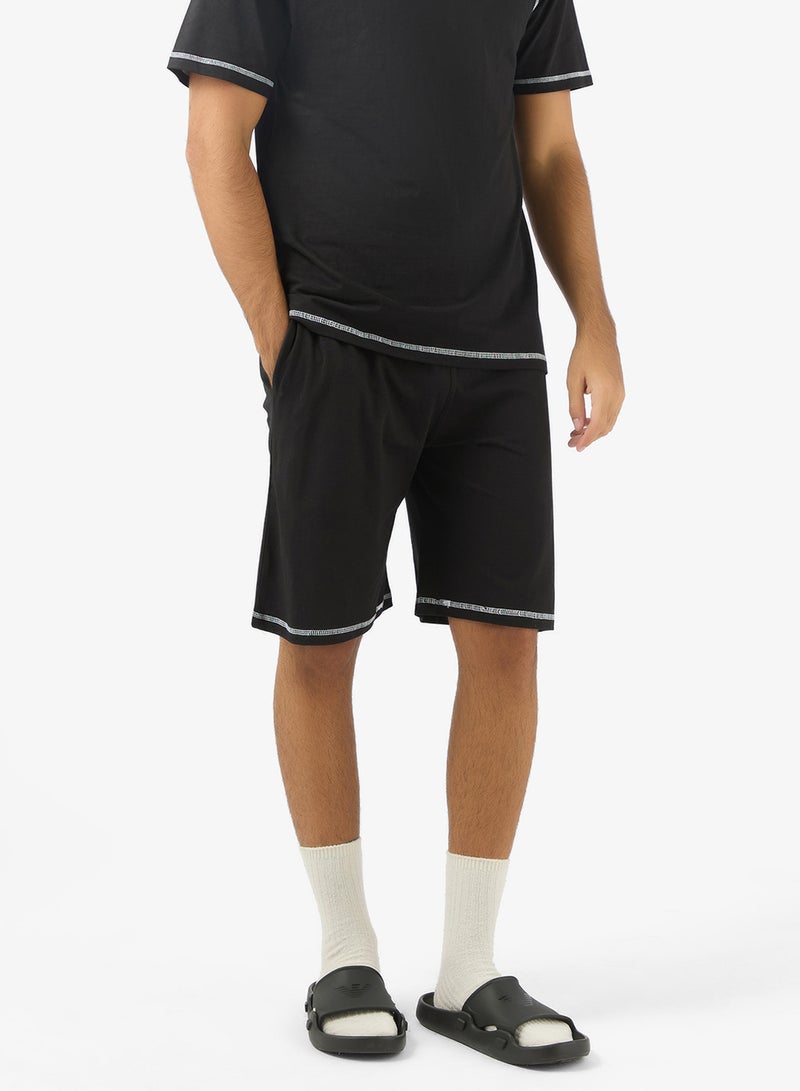 EMPORIO ARMANI Logo Beachwear Slide - Image 5