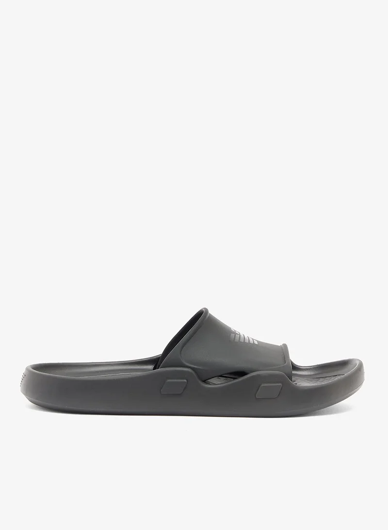 EMPORIO ARMANI  Logo Beachwear Slide for Men | Best Price UAE