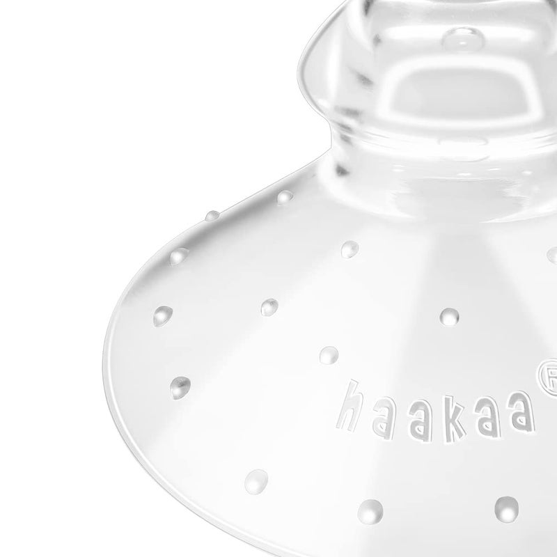 haakaa Nippleshield Silicone Nipple Shields for Breastfeeding with Carry Case Super-Soft, 1pk - Image 5