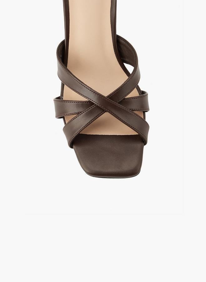 Flora Bella By Shoexpress Women's Stiletto Heel Slip-On Sandals - Image 5