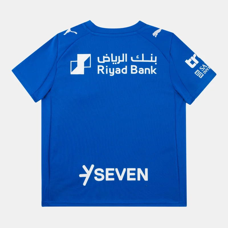 PUMA Kids' Al Hilal 25/26 Home Replica Football Jersey