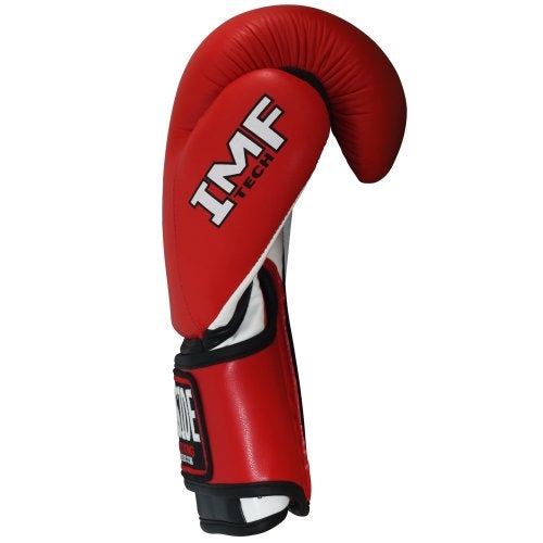 Ringside IMF Tech Super Bag Boxing MMA Training Sparring Gloves, Black, Large - Image 2