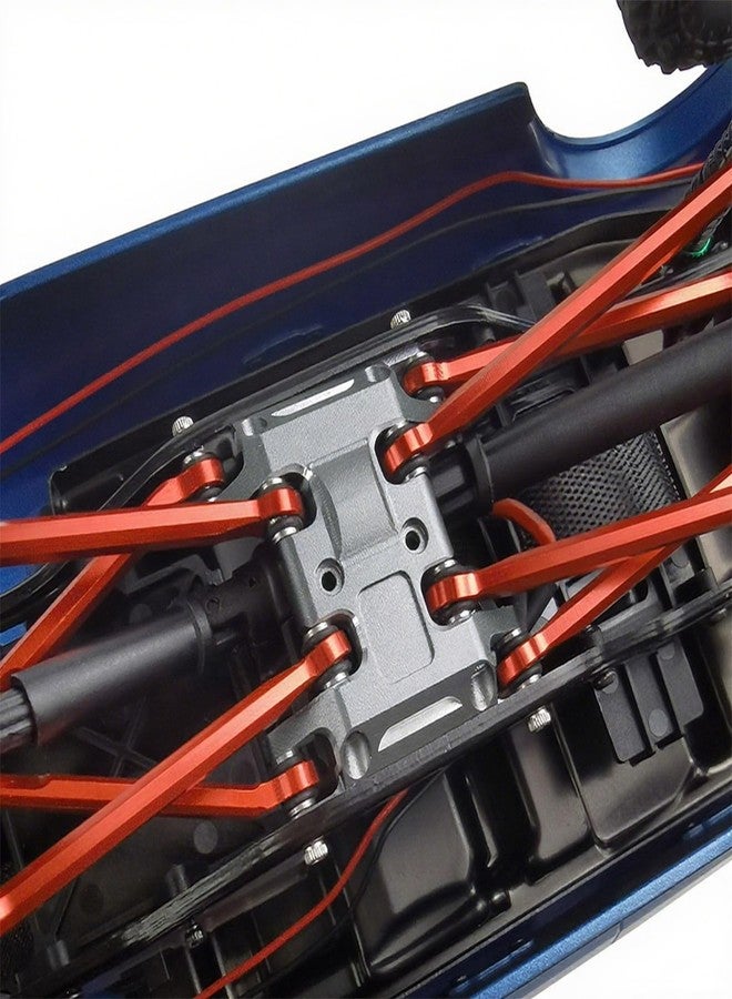 لوحة حماية من سبائك الألومنيوم من KEAcvise SCX24 - ملحقات هيكل ثقيلة الوزن لترقيات Axial SCX24، تناسب Gladiator وBronco وC10 وJLU وDeadbolt، وزن موازن 15 غرام - Image 4