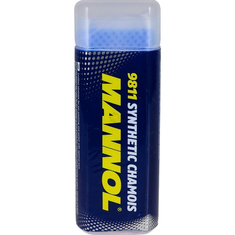 MANNOL 9811 Synthetic Chamiois for Washing and Polishing Cars Imported from Germany - Image 1