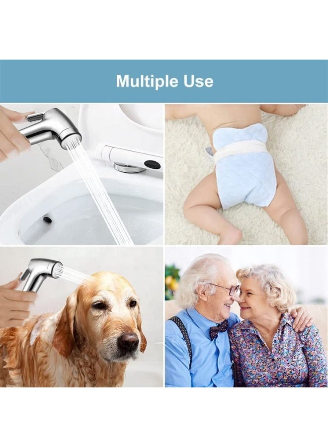 Shams Shattaf And Water For Bath Toilet Length Of 1.5 M White Color, Italian - Image 2