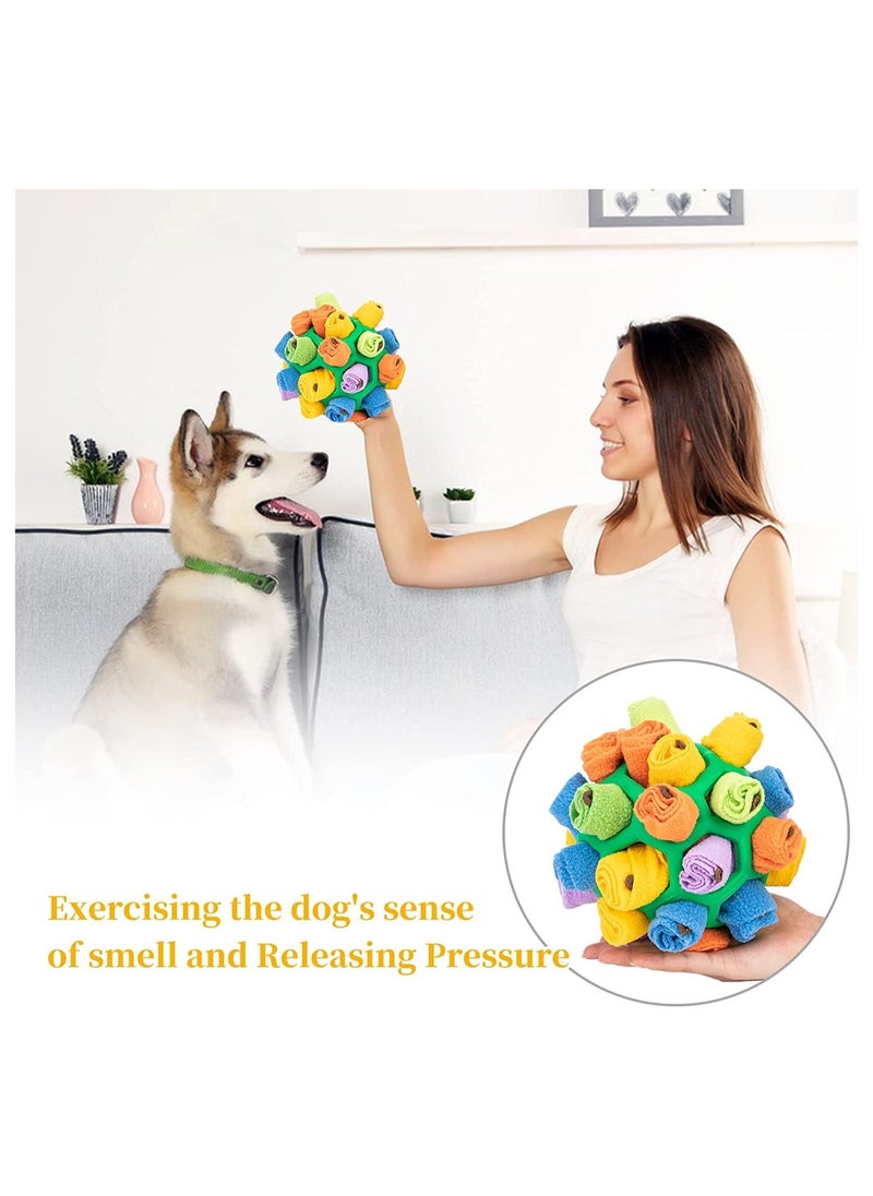 SYOSI - Interactive Dog Puzzle Toys, Pet Ball Toy, Dog Toys Chew Toys for Puzzle Portable Slow Feeder Training Encourage Natural Foraging Skills Dog Enrichment Toys - Image 1