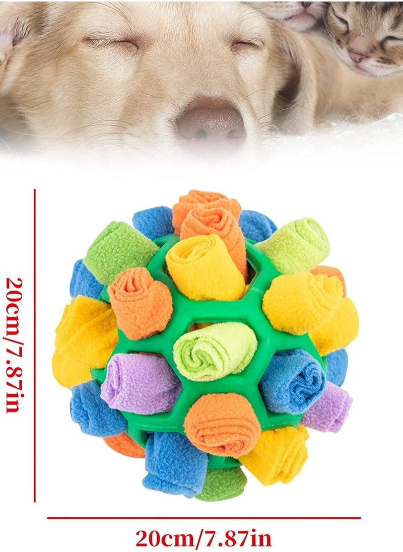 SYOSI - Interactive Dog Puzzle Toys, Pet Ball Toy, Dog Toys Chew Toys for Puzzle Portable Slow Feeder Training Encourage Natural Foraging Skills Dog Enrichment Toys - Image 1