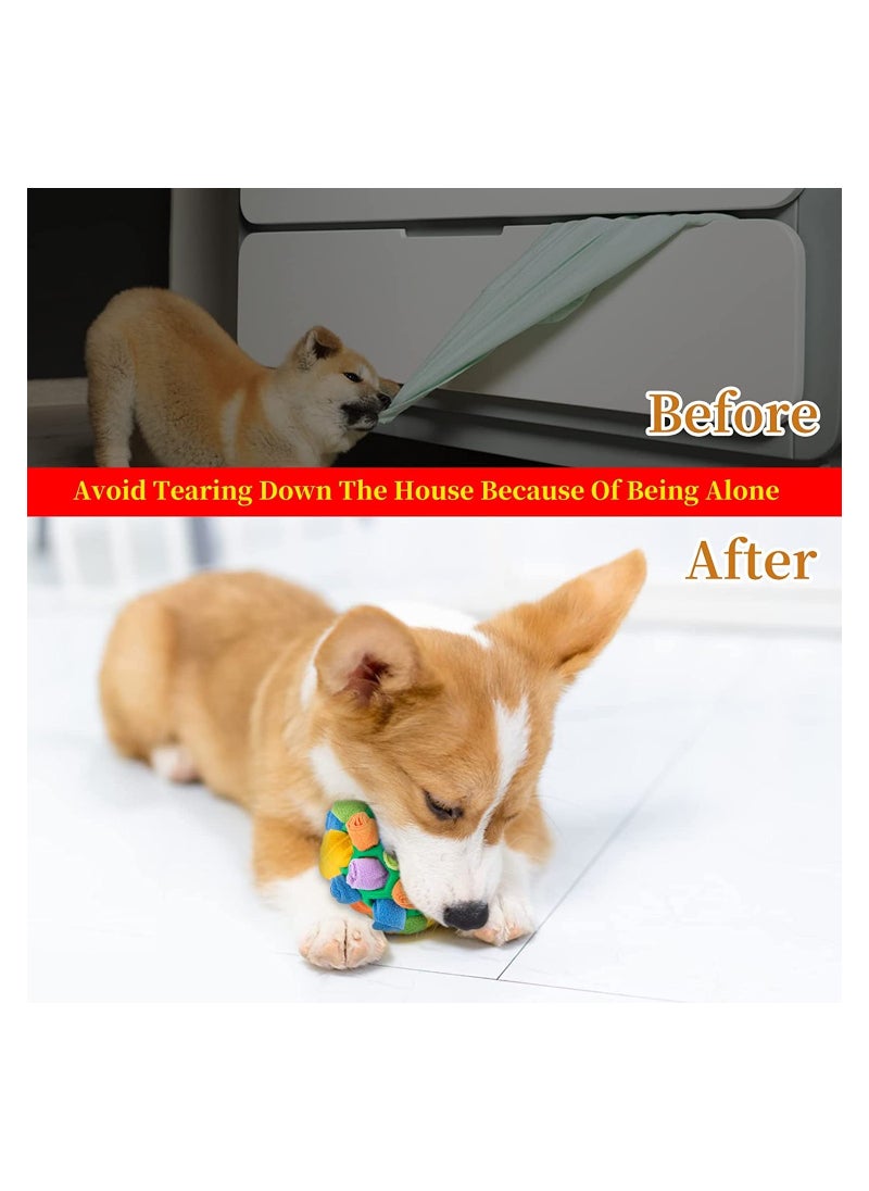 SYOSI - Interactive Dog Puzzle Toys, Pet Ball Toy, Dog Toys Chew Toys for Puzzle Portable Slow Feeder Training Encourage Natural Foraging Skills Dog Enrichment Toys - Image 1