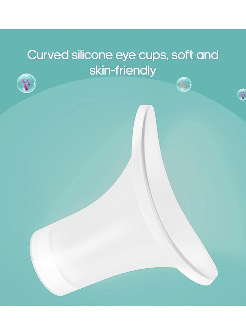 ADAK NanoEye Pro Mist Sprayer – Portable Eye Care Nano Steamer for Dry Eyes, Eye Strain & Redness Relief – USB Rechargeable, Travel-Friendly Eye Mist Hydration with Silicone Mask for Adults & Kids - Image 2