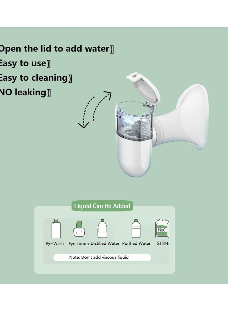 ADAK NanoEye Pro Mist Sprayer – Portable Eye Care Nano Steamer for Dry Eyes, Eye Strain & Redness Relief – USB Rechargeable, Travel-Friendly Eye Mist Hydration with Silicone Mask for Adults & Kids - Image 4