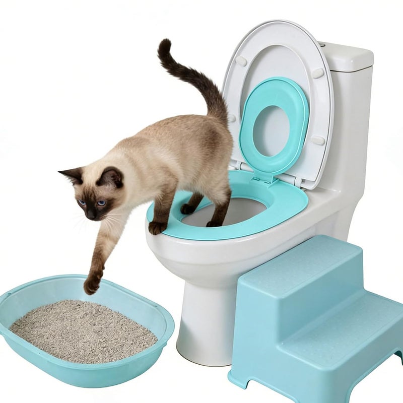 Cats Litter Training Systems with Balanced Base for Stable and Easy Disassembly in Flexible Layouts Universals Cats Toilet Training - Image 5