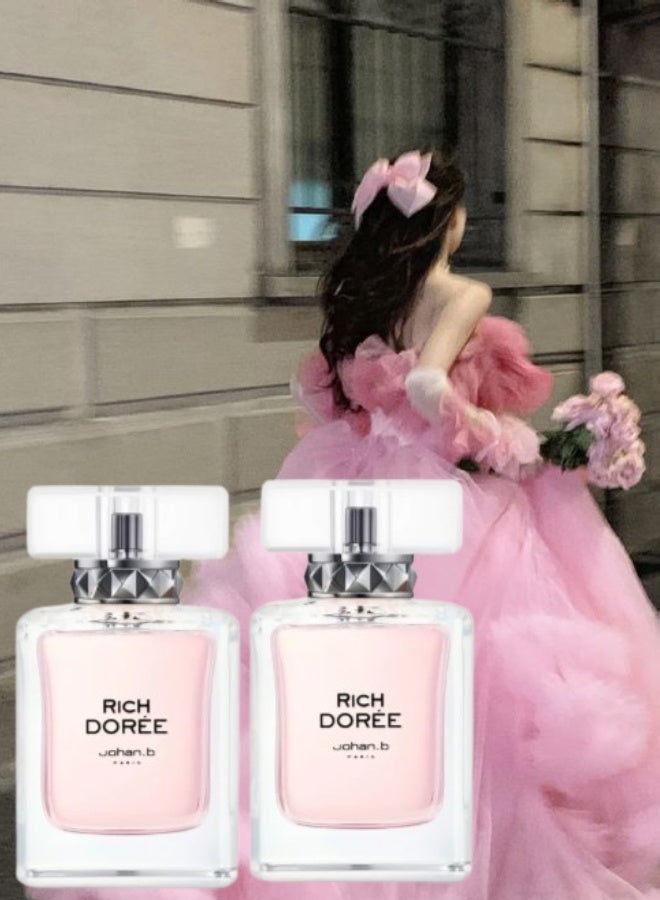 Johan.B Paris 2 Pieces Rich Doree Perfume 85ML - Image 1