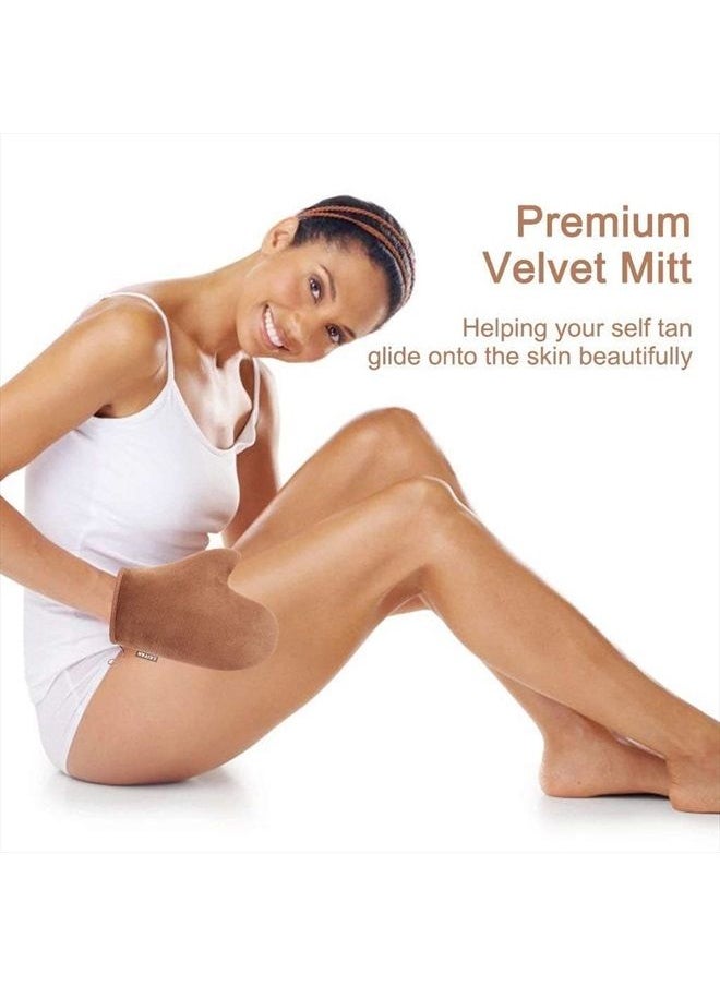 G GAIYAH - GAIYAH Self Tanning Mitt Applicator Self Tanner Mitt Applicator Tanning Mitts Self Tanner With Thumb Ultra Soft Tanning Glove For Self Tan Mitt Applicator - Image 1