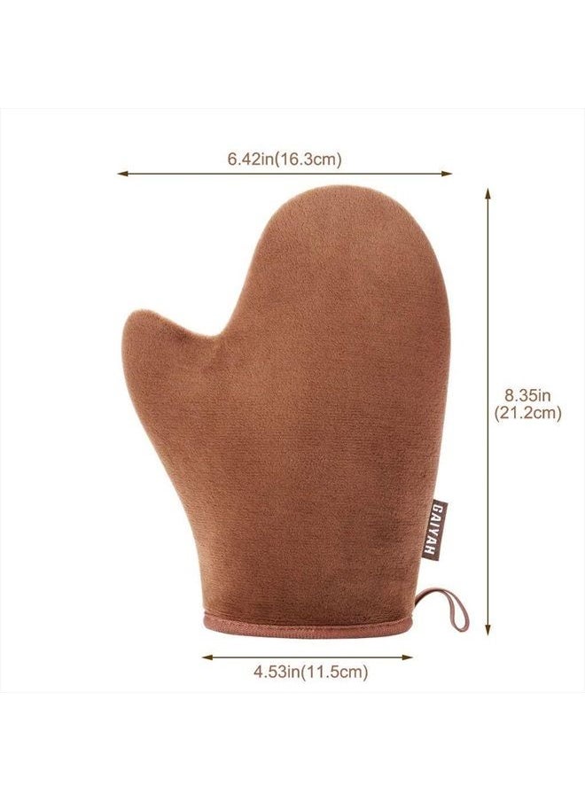 G GAIYAH - GAIYAH Self Tanning Mitt Applicator Self Tanner Mitt Applicator Tanning Mitts Self Tanner With Thumb Ultra Soft Tanning Glove For Self Tan Mitt Applicator - Image 1