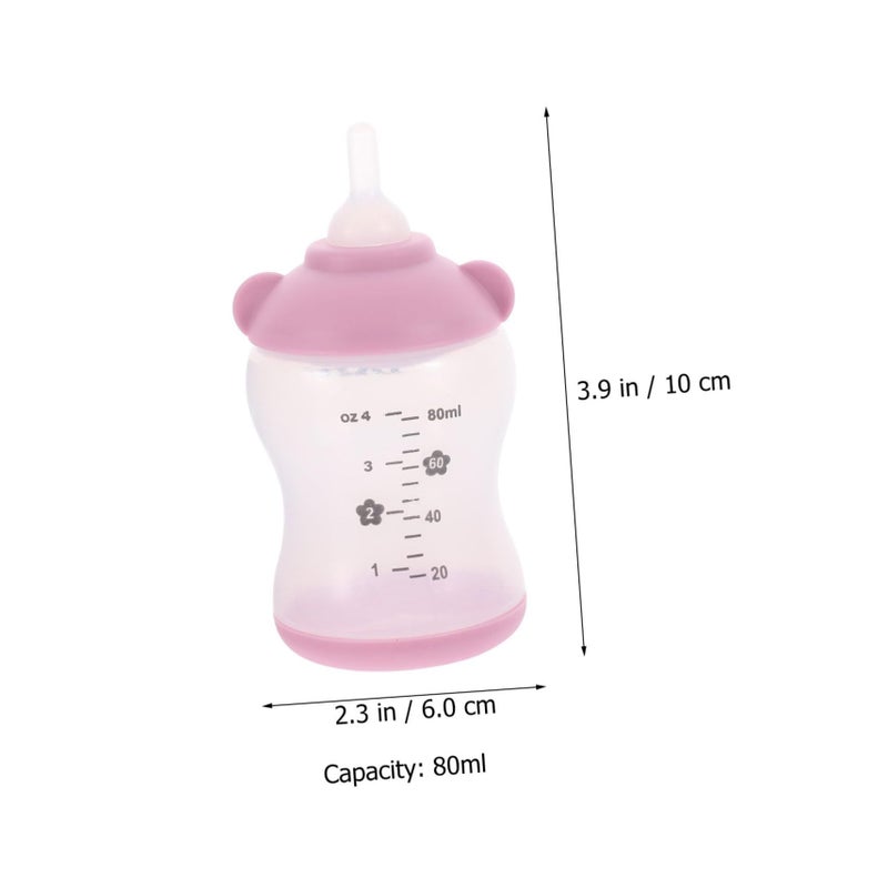 Reusable 80ml Kitten Feeding Bottle Kit For Newborn Puppies And Small Animals - Image 3