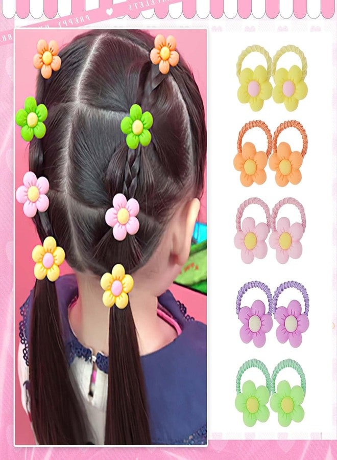 LEMOZA 20 Pcs Hair Accessories for Kids Girls - Colorful Rubber Bands, Cute Ponytail Holders, Baby Girl Headwear, Elastic Loops, Soft Ties, Adorable Toddler Essentials - Image 5