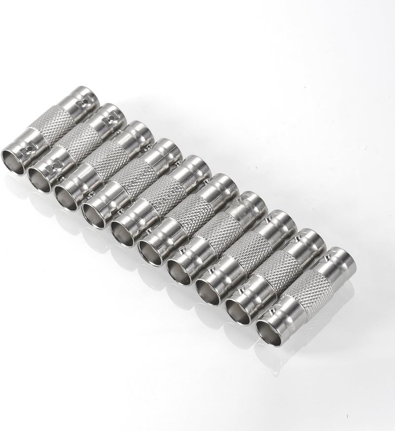 Warmstor 20 Pack BNC Female to BNC Female CCTV Security Camera Adapter Coupler Straight Extender Connector - Image 3