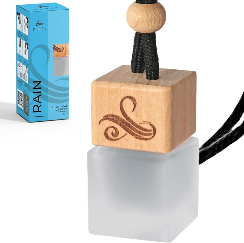 Perfa Rain Luxury Car Air Freshener - Irresistible Scent with Essential Oils - Image 1