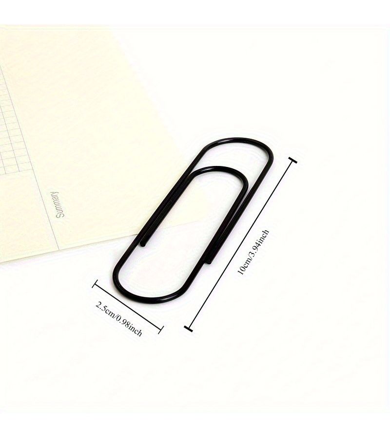 45 Pcs Multicolor Heavy Duty Metal Paper Clips Rustproof Reusable Assorted Color Clips For Office School Home Organization Durable Binding For Thick Documents Binder Pages And Poster Parts - Image 5