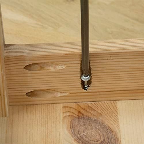 Trend Pocket Hole Screws for Softwoods, 1 1/2 Inch Long, Pack of 200, Coarse Self-Cutting Threaded Square Drive Screws, PH/8X37/200C - Image 5