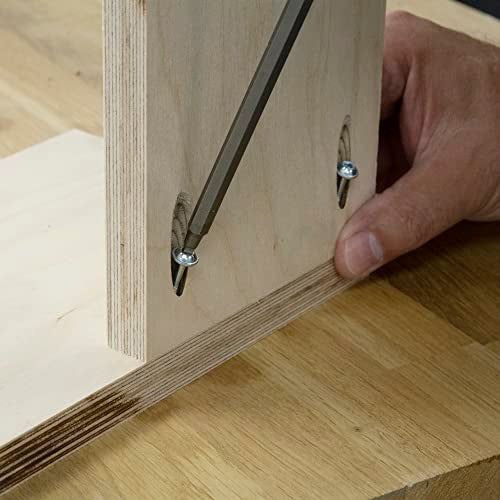 Trend Pocket Hole Screws for Softwoods, 1 1/2 Inch Long, Pack of 200, Coarse Self-Cutting Threaded Square Drive Screws, PH/8X37/200C - Image 4