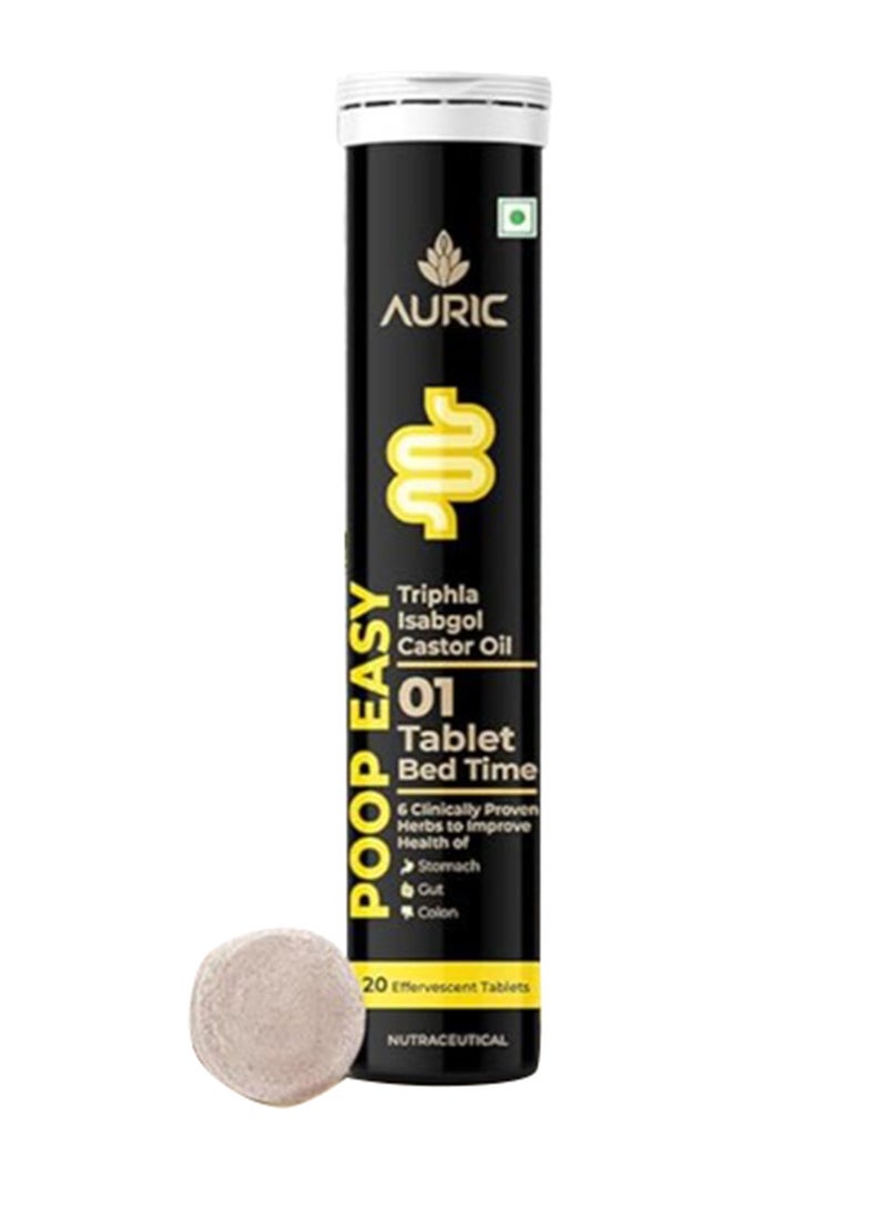 AURIC - Auric Effervescent Tablet 20 Tablets Healthy Gut - Image 1
